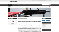 Desktop Screenshot of fenderbench.com